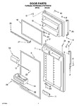 Diagram for 02 - Door Parts