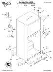 Diagram for 01 - Cabinet Parts