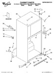 Diagram for 01 - Cabinet Parts