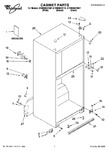 Diagram for 01 - Cabinet Parts