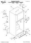 Diagram for 01 - Cabinet Parts