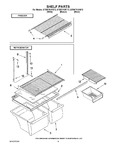 Diagram for 05 - Shelf Parts