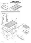 Diagram for 06 - Shelf Parts, Optional Parts