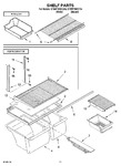 Diagram for 06 - Shelf Parts, Optional Parts