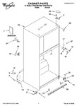 Diagram for 01 - Cabinet Parts