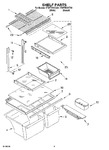 Diagram for 05 - Shelf Parts, Optional Parts (not Included)