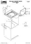 Diagram for 01 - Top And Cabinet Parts