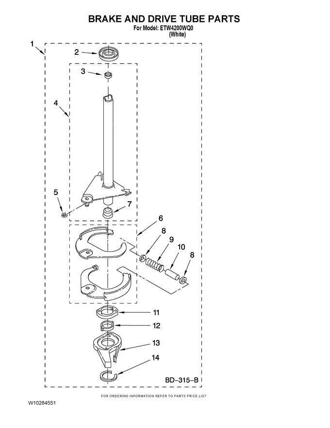 Diagram for ETW4200WQ0