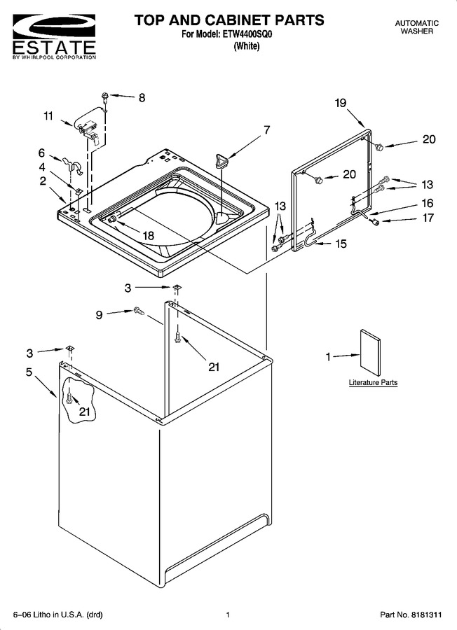 Diagram for ETW4400SQ0