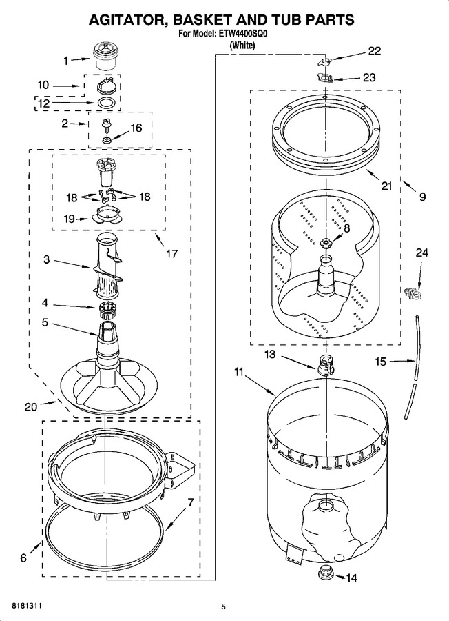 Diagram for ETW4400SQ0