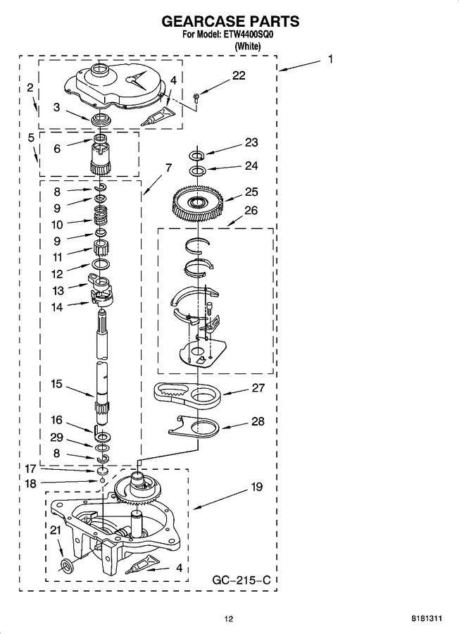 Diagram for ETW4400SQ0