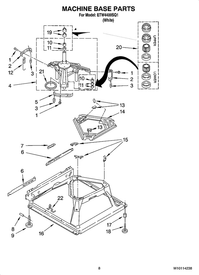 Diagram for ETW4400SQ1