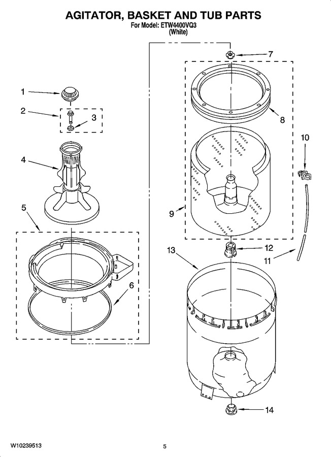 Diagram for ETW4400VQ3