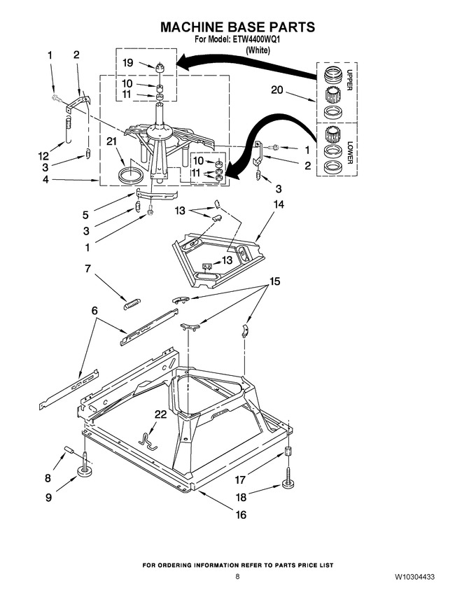 Diagram for ETW4400WQ1