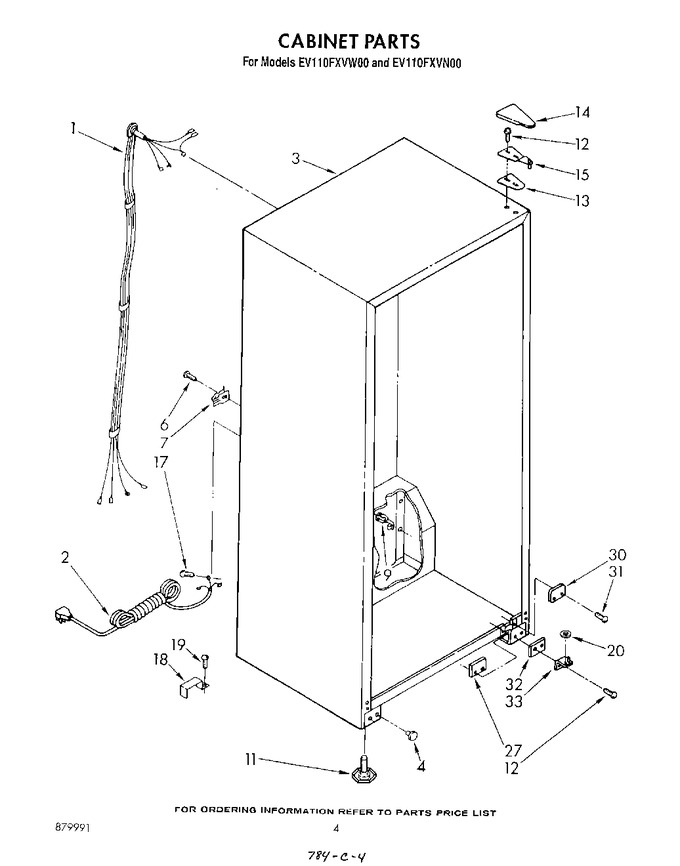 Diagram for EV110FXVN00