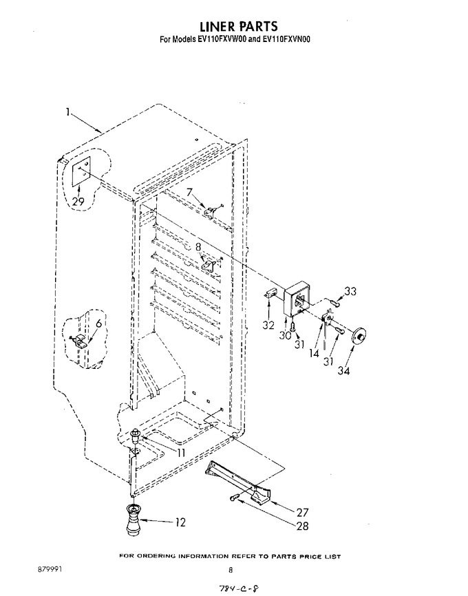 Diagram for EV110FXVN00