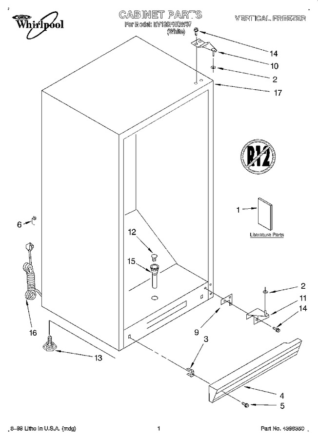 Diagram for EV120FXGW07