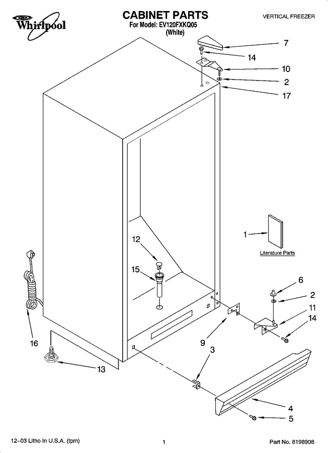 Diagram for EV120FXKQ05