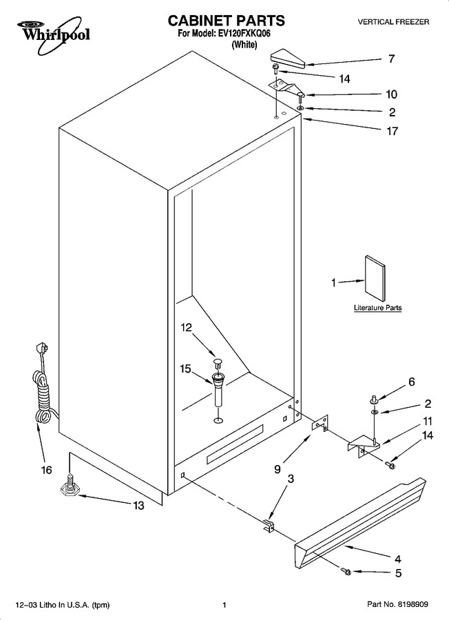 Diagram for EV120FXKQ06