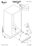 Diagram for 01 - Cabinet Parts