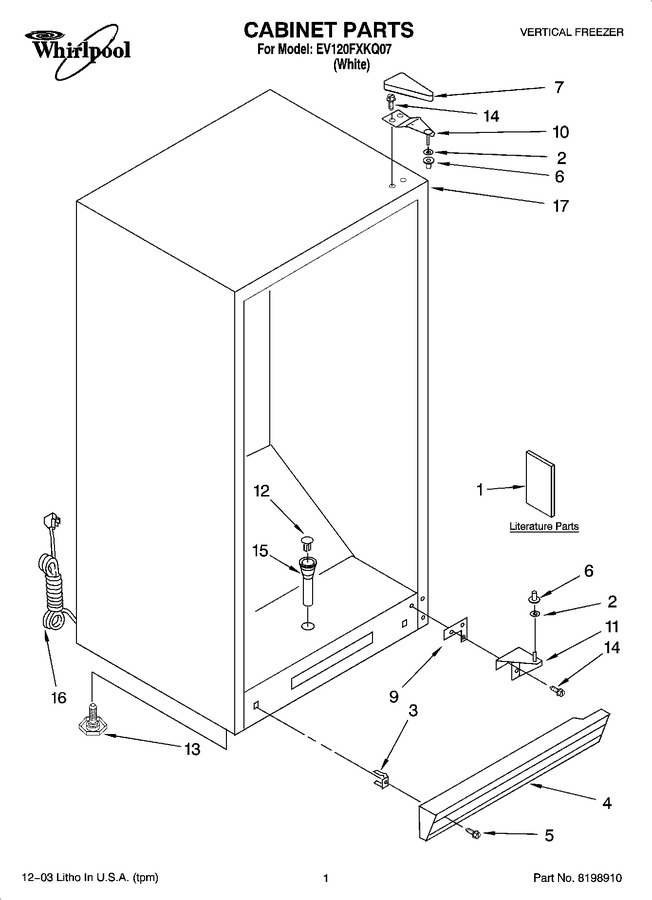 Diagram for EV120FXKQ07