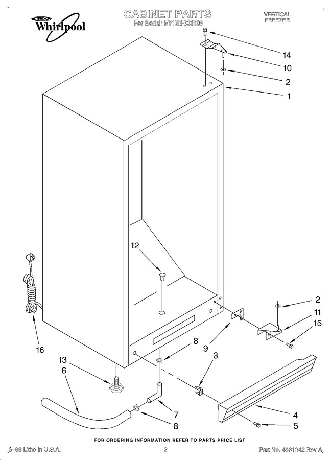 Diagram for EV120FXXN00