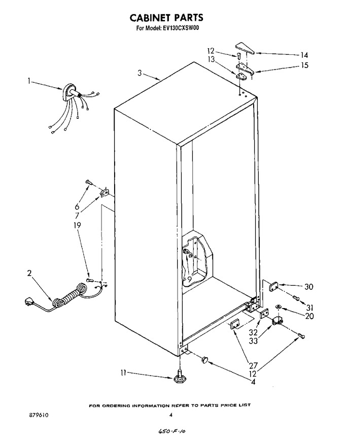 Diagram for EV130CXSW00