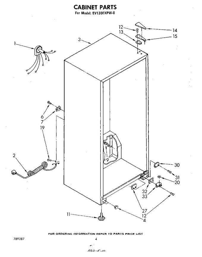 Diagram for EV130EXPW0