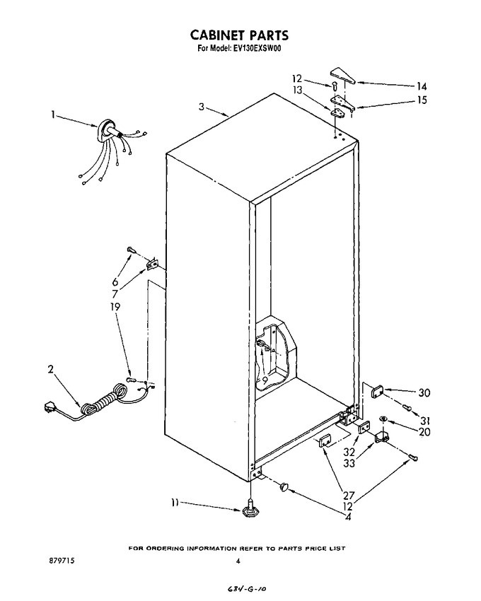 Diagram for EV130EXSW00