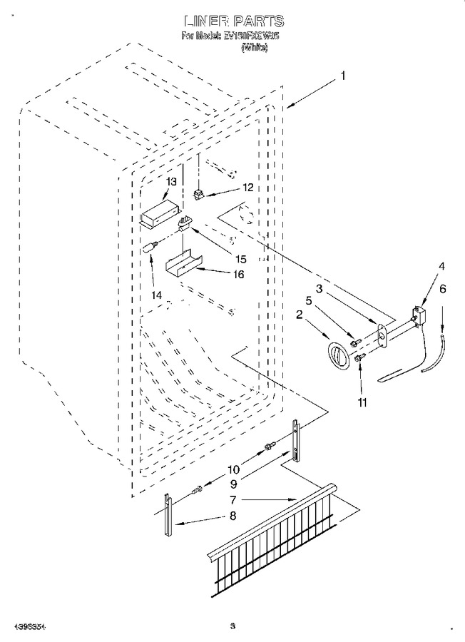 Diagram for EV150FXGW05