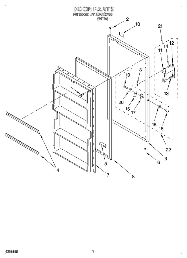 Diagram for EV150FXGW06