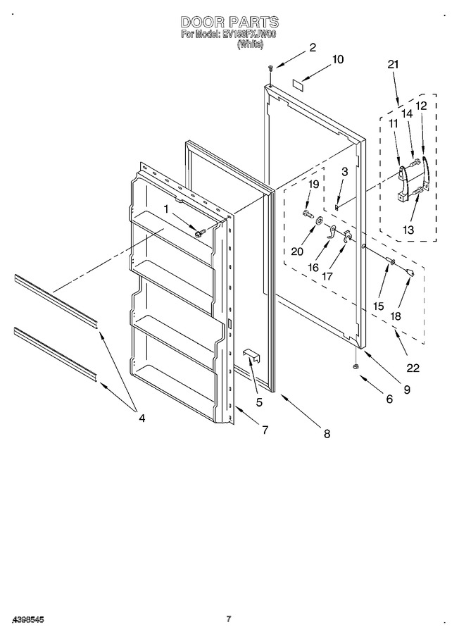 Diagram for EV150FXJW00