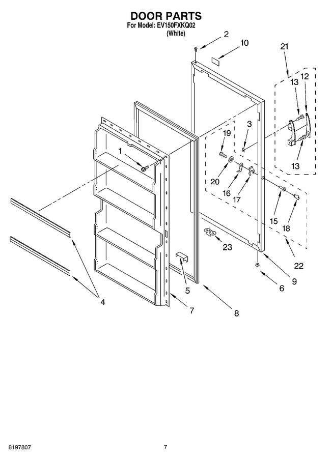 Diagram for EV150FXKQ02