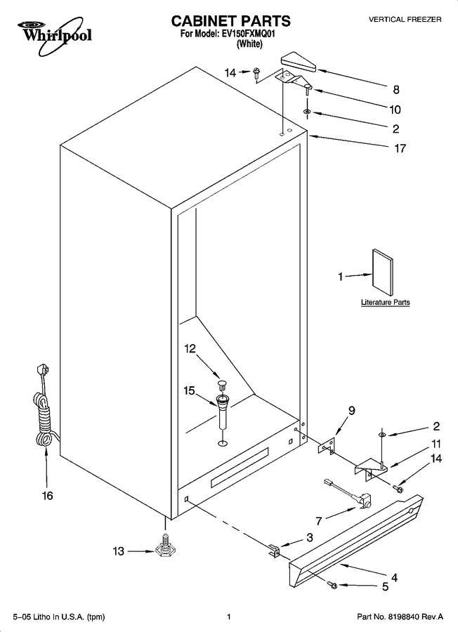 Diagram for EV150FXMQ01