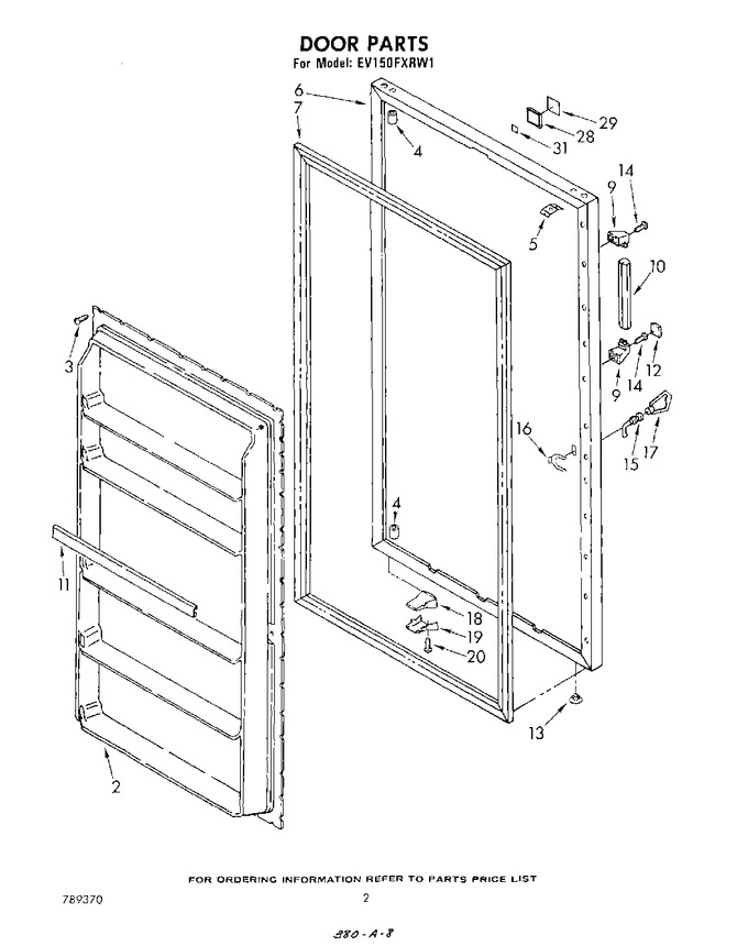 Diagram for EV150FXRW1