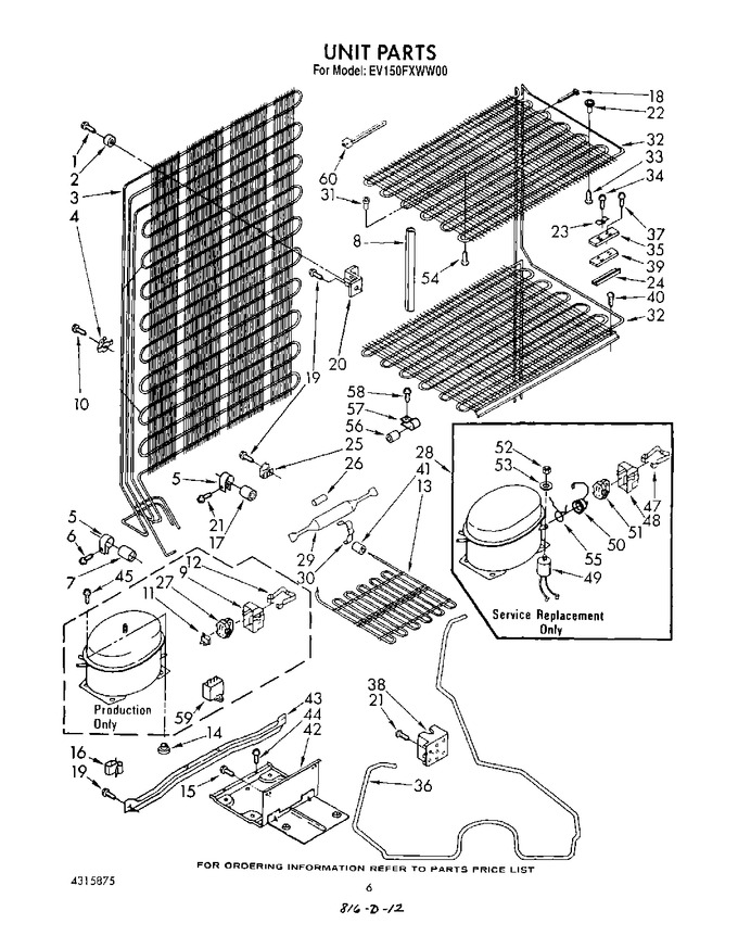 Diagram for EV150FXWN00