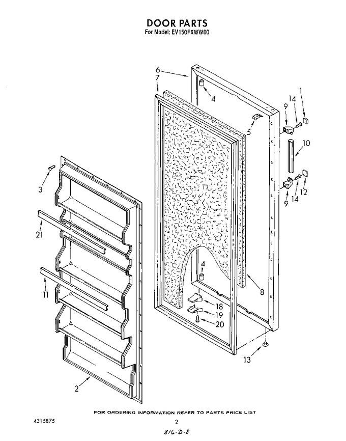 Diagram for EV150FXWN00