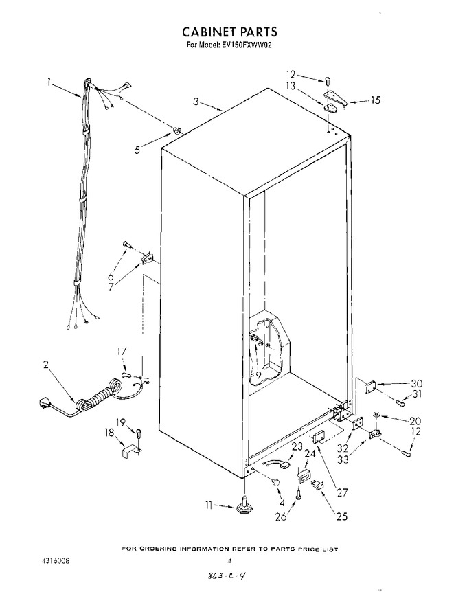 Diagram for EV150FXWW02