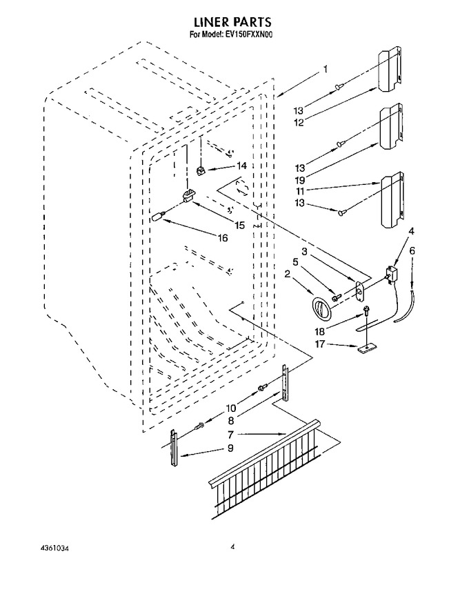 Diagram for EV150FXXN00