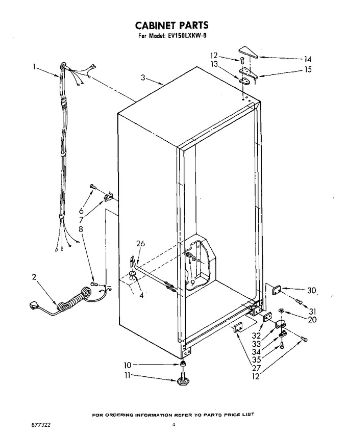 Diagram for EV150LXKW0