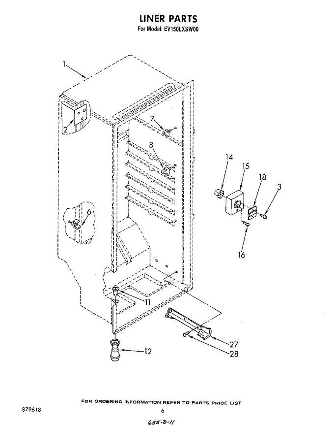 Diagram for EV150LXSW00