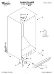 Diagram for 01 - Cabinet Parts