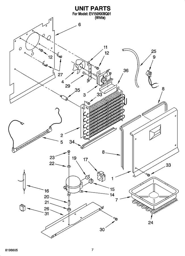 Diagram for EV150NXMQ01