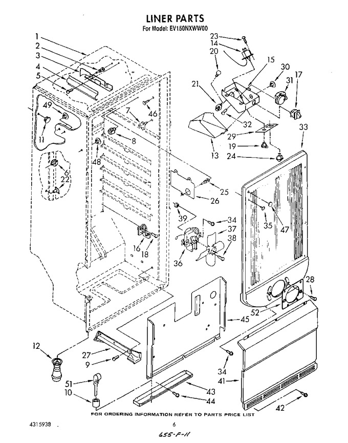 Diagram for EV150NXWN00