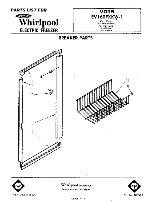 Diagram for EV160FXKW1