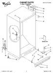 Diagram for 01 - Cabinet Parts