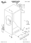 Diagram for 01 - Cabinet Parts