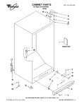 Diagram for 01 - Cabinet Parts