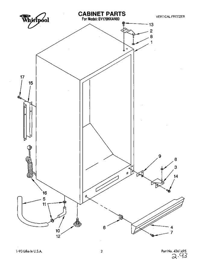 Diagram for EV170NXAN00