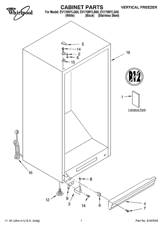 Diagram for EV170NYLQ00